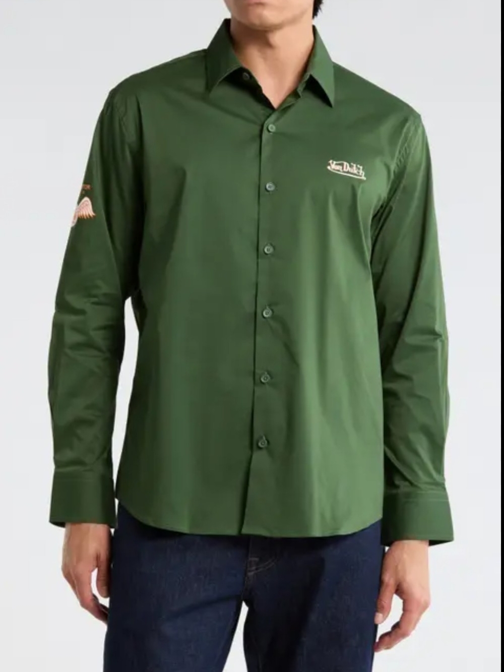 Von Dutch Button-Down Shirt